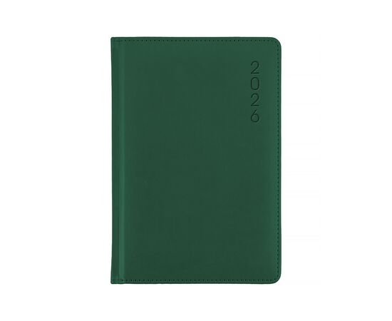 Еженедельник Axent датированный 2026 Classic Palermo, 145х210, зеленый (8843-26-5-A), изображение 2