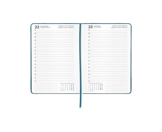 Еженедельник Axent датированный 2026 Classic Palermo, 145х210, синий (8843-26-2-A), изображение 3 Еженедельник Axent датированный 2026 Classic Palermo, 145х210, синий (8843-26-2-A), изображение 3