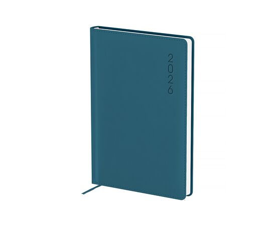 Еженедельник Axent датированный 2026 Classic Palermo, 145х210, синий (8843-26-2-A) Еженедельник Axent датированный 2026 Classic Palermo, 145х210, синий (8843-26-2-A)