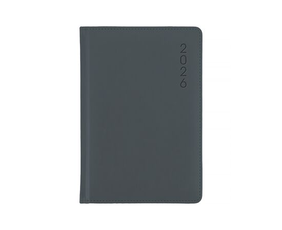 Еженедельник Axent датированный 2026 Classic Palermo, 145х210, серый (8843-26-4-A), изображение 4