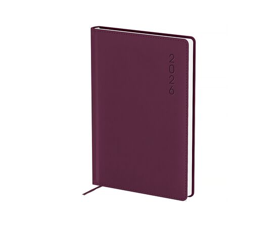 Еженедельник Axent датированный 2026 Classic Palermo, 145х210, сливовый (8843-26-6-A)