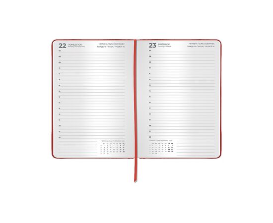 Тижневик Axent датований 2026 Classic Palermo, 145х210, червоний (8843-26-3-A), зображення 3 Тижневик Axent датований 2026 Classic Palermo, 145х210, червоний (8843-26-3-A), зображення 3