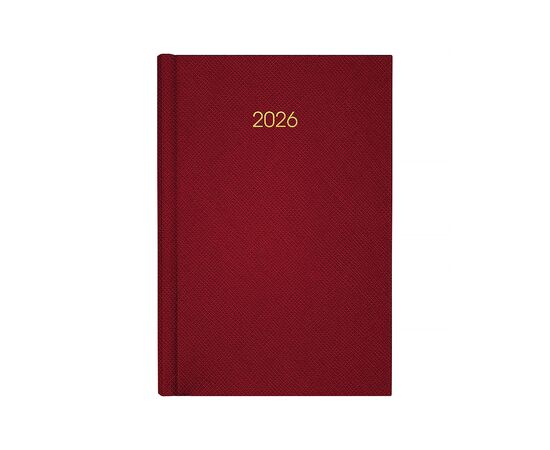 Еженедельник Axent датированный 2026 Classic Style, 145х210, бордовый (8840-26-3-A), изображение 2
