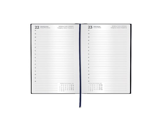 Еженедельник Axent датированный 2026 Classic Style, 145х210, темно-синий (8840-26-2-A), изображение 3