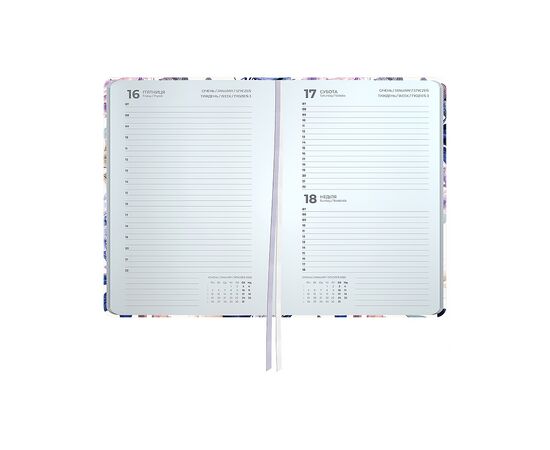 Еженедельник Axent датированный 2026 Partner 145х210, Violet Whispers (8901-26-4-A), изображение 3