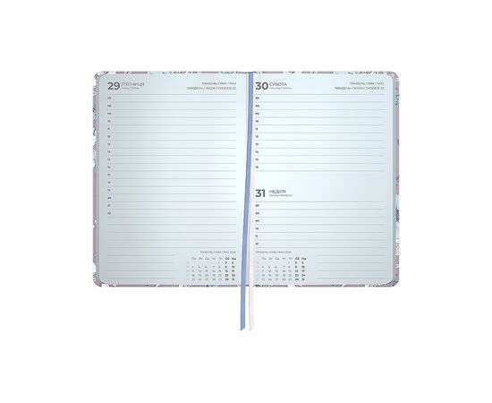Еженедельник Axent датированный 2026 Pocket Strong 104х146, Blue Elegance (8902-26-1-A-PPS), изображение 3 Еженедельник Axent датированный 2026 Pocket Strong 104х146, Blue Elegance (8902-26-1-A-PPS), изображение 3