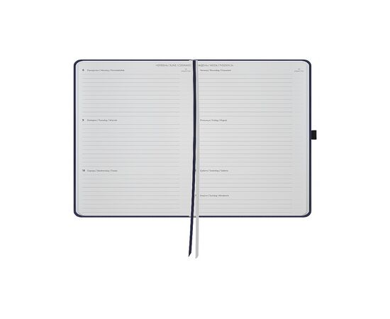Еженедельник Axent датированный 2026 Grand Lines 195х255, синий (8531-26-02-A), изображение 5