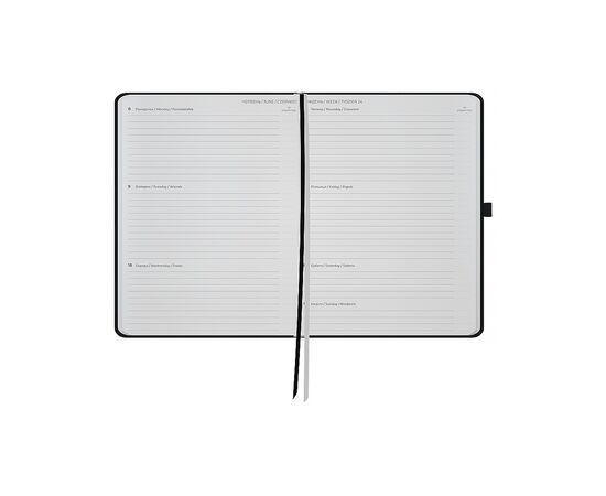 Еженедельник Axent датированный 2026 Grand Lines 195х255, черный (8531-26-01-A), изображение 5