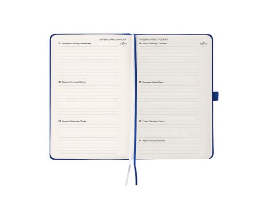 Еженедельник Axent датированный 2026 Grand Strong 195х255, синий (8530-26-02-A), изображение 5