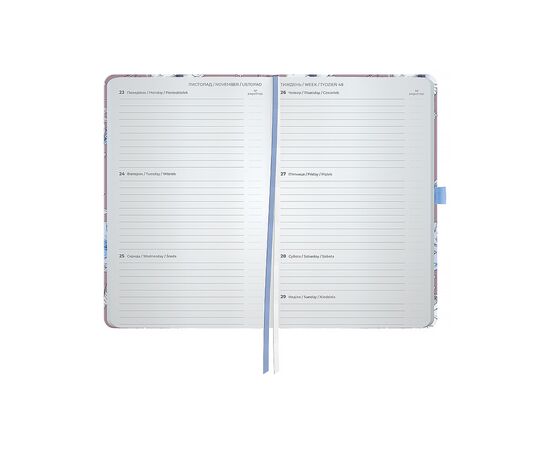 Еженедельник Axent датированный 2026 Partner 125х195, Blue Elegance (8524-26-1-A-PPS), изображение 3
