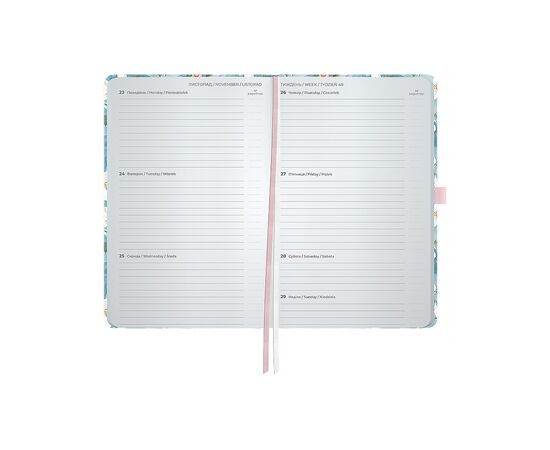 Тижневик Axent датований 2026 Partner 125х195, Gentle Blossom (8524-26-3-A), зображення 3 Тижневик Axent датований 2026 Partner 125х195, Gentle Blossom (8524-26-3-A), зображення 3