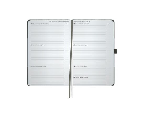 Тижневик Axent датований 2026 Partner Lines 125х195, сірий (8515-26-03-A), зображення 5 Тижневик Axent датований 2026 Partner Lines 125х195, сірий (8515-26-03-A), зображення 5