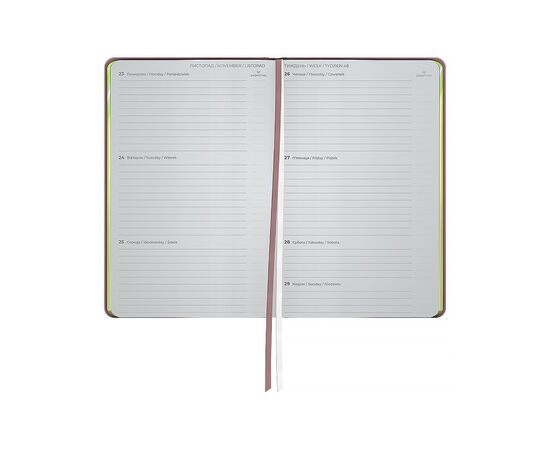 Еженедельник Axent датированный 2026 Partner Mellow 125х195, Dream (8528-26-3-A), изображение 3 Еженедельник Axent датированный 2026 Partner Mellow 125х195, Dream (8528-26-3-A), изображение 3