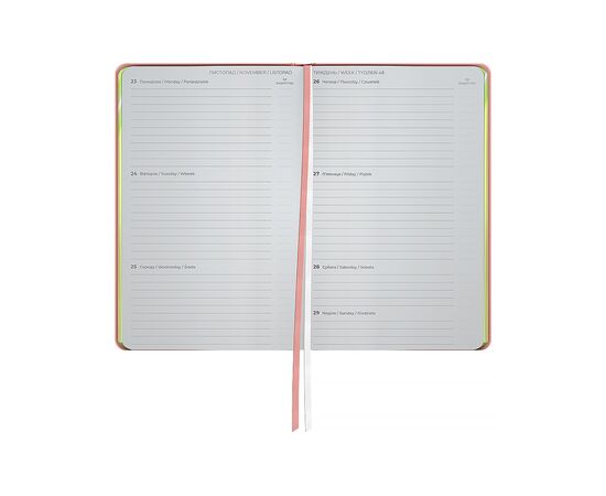 Еженедельник Axent датированный 2026 Partner Mellow 125х195, Happiness planner (8528-26-1-A), изображение 3