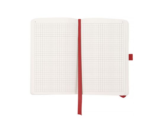 Еженедельник Axent датированный 2026 Partner Soft Skin 125х195, красный (8509-26-06-A), изображение 3