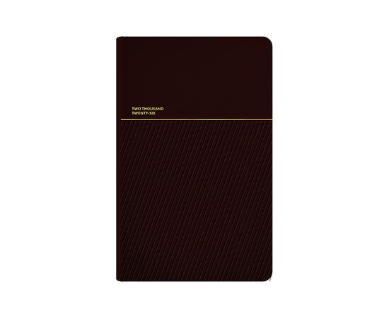 Еженедельник Axent датированный 2026 Partner Traces 125х195, коричневый (8526-26-3-A), изображение 2