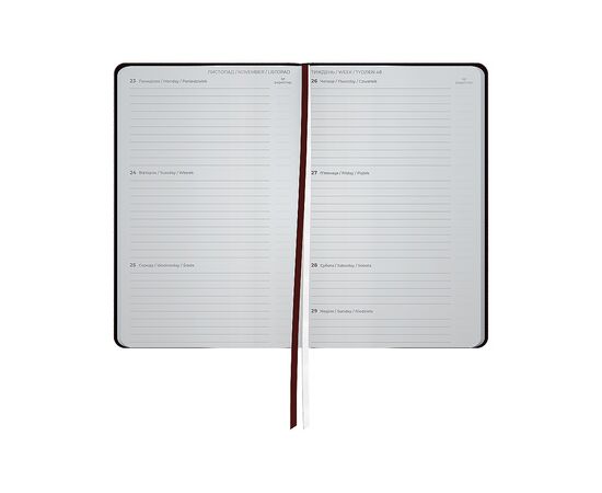 Еженедельник Axent датированный 2026 Partner Traces 125х195, коричневый (8526-26-3-A), изображение 3