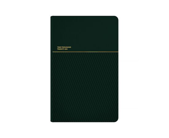 Еженедельник Axent датированный 2026 Partner Traces 125х195, темно-зеленый (8526-26-2-A), изображение 2