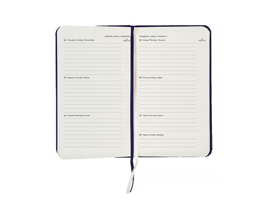 Еженедельник Axent датированный 2026 Pocket Strong 90х150, синий (8508-26-02-A), изображение 5