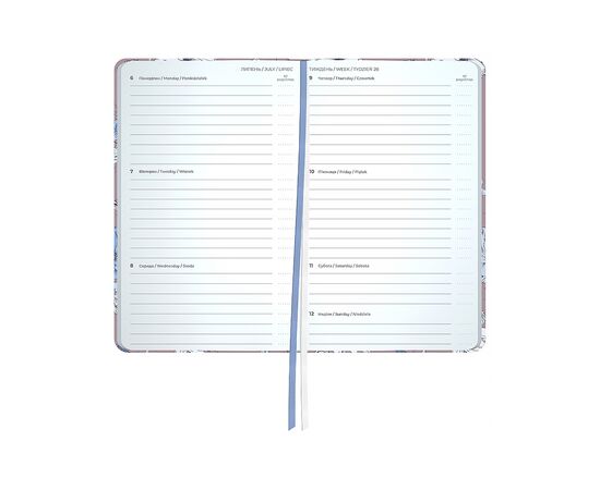 Тижневик Axent датований 2026 Pocket 90х150, Blue Elegance (8525-26-1-A-PPS), зображення 3 Тижневик Axent датований 2026 Pocket 90х150, Blue Elegance (8525-26-1-A-PPS), зображення 3