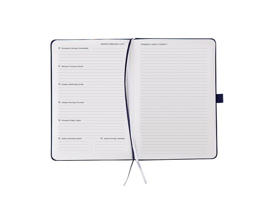 Тижневик Axent датований 2026 Prime Strong 145х210, синій (8507-26-02-A), зображення 5 Тижневик Axent датований 2026 Prime Strong 145х210, синій (8507-26-02-A), зображення 5