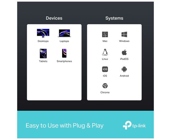 Концентратор TP-Link USB 3.0 6-in-1 2xUSB 3.0 + 1xUSB-C + 1xHDMI + 1xRJ45 + PD 100W (UH6120C), изображение 11 Концентратор TP-Link USB 3.0 6-in-1 2xUSB 3.0 + 1xUSB-C + 1xHDMI + 1xRJ45 + PD 100W (UH6120C), изображение 11