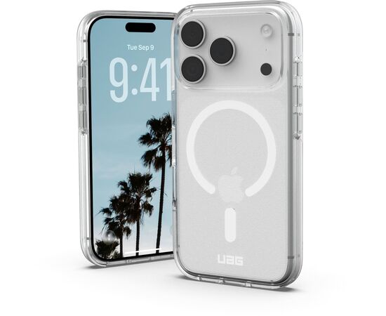 Чехол для мобильного телефона UAG iPhone 17 Pro Scout Clear MagSafe Ice/White (114558114341), изображение 12