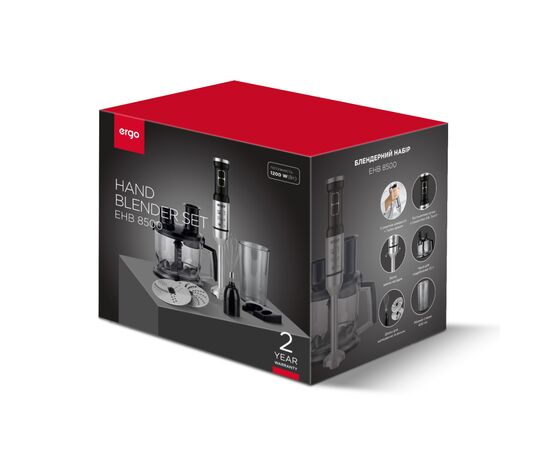 Блендер Ergo EHB 8500, изображение 2 Блендер Ergo EHB 8500, изображение 2