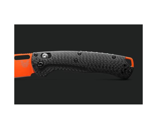 Нож Benchmade Taggedout Orange Carbon Fiber (15535OR-01), изображение 10 Нож Benchmade Taggedout Orange Carbon Fiber (15535OR-01), изображение 10