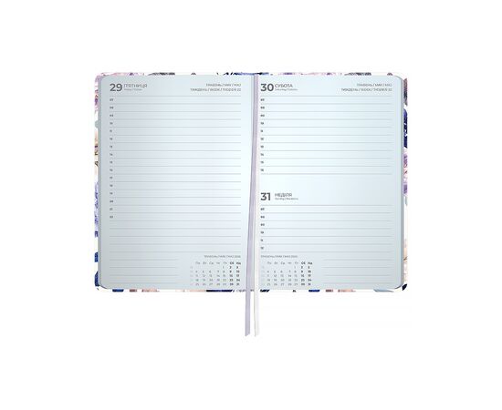 Еженедельник Axent датированный 2026 Pocket Strong 104х146, Violet Whispers (8902-26-4-A), изображение 3 Еженедельник Axent датированный 2026 Pocket Strong 104х146, Violet Whispers (8902-26-4-A), изображение 3