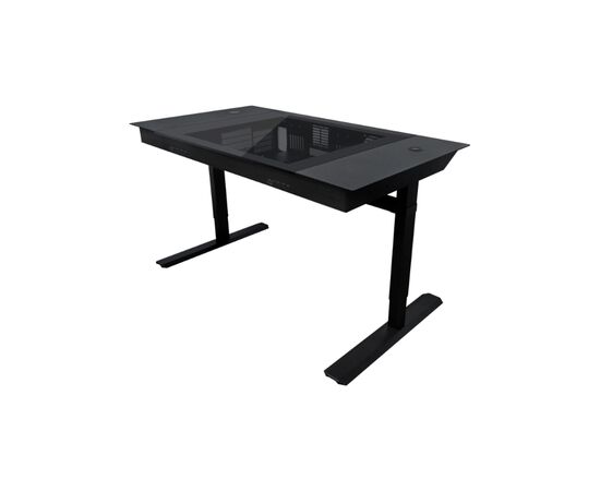 Компьютерный стол Lian Li DK-07X Black (G99.DK07X.10EU), изображение 2 Компьютерный стол Lian Li DK-07X Black (G99.DK07X.10EU), изображение 2