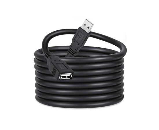 Дата кабель USB 2.0 AM/AF 1.8m black ColorWay (CW-CBUF076-BK), изображение 2 Дата кабель USB 2.0 AM/AF 1.8m black ColorWay (CW-CBUF076-BK), изображение 2