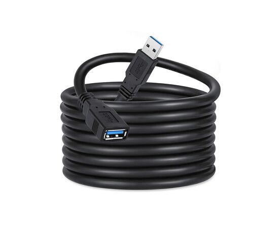 Дата кабель USB 3.0 AM/AF 1.8m black ColorWay (CW-CBUF075-BK), изображение 2 Дата кабель USB 3.0 AM/AF 1.8m black ColorWay (CW-CBUF075-BK), изображение 2