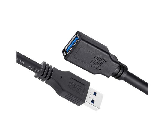 Дата кабель USB 3.0 AM/AF 1.8m black ColorWay (CW-CBUF075-BK)