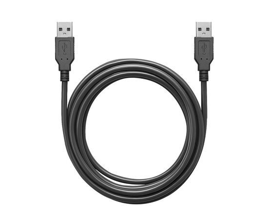 Дата кабель USB 2.0 AM/AM 1.0m black ColorWay (CW-CBUU071-BK), изображение 2 Дата кабель USB 2.0 AM/AM 1.0m black ColorWay (CW-CBUU071-BK), изображение 2