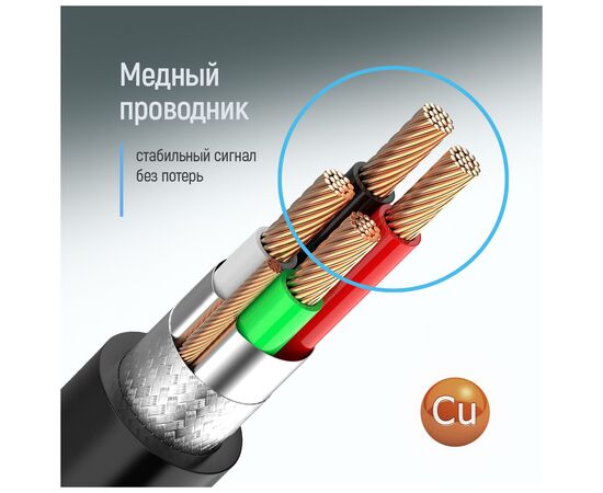 Дата кабель USB 2.0 AM/AM 1.0m black ColorWay (CW-CBUU071-BK), изображение 8 Дата кабель USB 2.0 AM/AM 1.0m black ColorWay (CW-CBUU071-BK), изображение 8