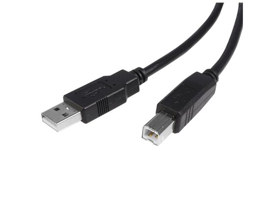 Кабель для принтера USB 2.0 AM/BM 2.0m black ColorWay (CW-CBUB072-BK), изображение 5 Кабель для принтера USB 2.0 AM/BM 2.0m black ColorWay (CW-CBUB072-BK), изображение 5