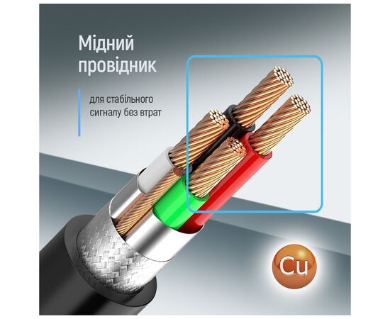 Кабель для принтера USB 2.0 AM/BM 3.0m black ColorWay (CW-CBUB073-BK), изображение 11 Кабель для принтера USB 2.0 AM/BM 3.0m black ColorWay (CW-CBUB073-BK), изображение 11