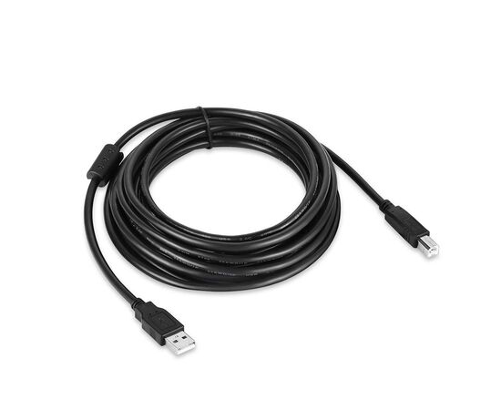 Кабель для принтера USB 2.0 AM/BM 3.0m black ColorWay (CW-CBUB073-BK) Кабель для принтера USB 2.0 AM/BM 3.0m black ColorWay (CW-CBUB073-BK)