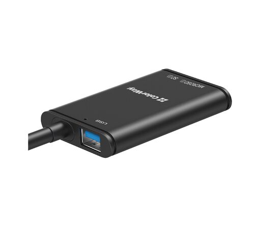 Считыватель флеш-карт ColorWay USB-C to USB 3.0/SD/MicroSD (CW-CR-02), изображение 2 Считыватель флеш-карт ColorWay USB-C to USB 3.0/SD/MicroSD (CW-CR-02), изображение 2