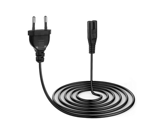Кабель питания C7 2m black ColorWay (CW-CBP085-BK), изображение 3 Кабель питания C7 2m black ColorWay (CW-CBP085-BK), изображение 3