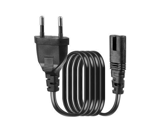 Кабель питания C7 2m black ColorWay (CW-CBP085-BK), изображение 4 Кабель питания C7 2m black ColorWay (CW-CBP085-BK), изображение 4