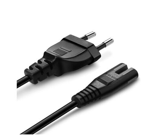 Кабель питания C7 2m black ColorWay (CW-CBP085-BK), изображение 5 Кабель питания C7 2m black ColorWay (CW-CBP085-BK), изображение 5