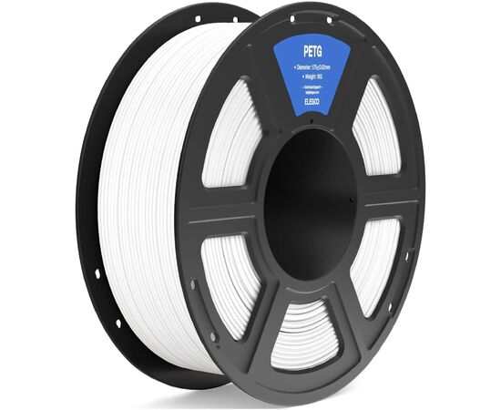 Пластик для 3D-принтера ELEGOO PETG 1кг, 1.75мм, white (50.203.0386) Пластик для 3D-принтера ELEGOO PETG 1кг, 1.75мм, white (50.203.0386)