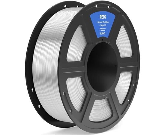 Пластик для 3D-принтера ELEGOO PETG 1кг, 1.75мм, transparent (50.203.0394) Пластик для 3D-принтера ELEGOO PETG 1кг, 1.75мм, transparent (50.203.0394)