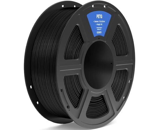 Пластик для 3D-принтера ELEGOO PETG 1кг, 1.75мм, black (50.203.0385) Пластик для 3D-принтера ELEGOO PETG 1кг, 1.75мм, black (50.203.0385)