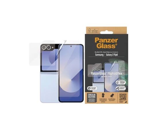 Стекло защитное PANZERGLASS Samsung Galaxy Flip6 Glass & Film (PG_7370) Стекло защитное PANZERGLASS Samsung Galaxy Flip6 Glass & Film (PG_7370)