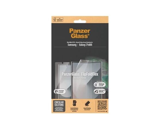 Стекло защитное PANZERGLASS Samsung Galaxy Fold6 Glass & Film (PG_7371), изображение 4 Стекло защитное PANZERGLASS Samsung Galaxy Fold6 Glass & Film (PG_7371), изображение 4
