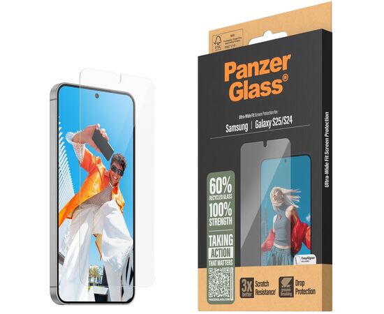 Стекло защитное PANZERGLASS Samsung Galaxy S25 Ultra-Wide Fit (PG_PGRNUWFG38388) Стекло защитное PANZERGLASS Samsung Galaxy S25 Ultra-Wide Fit (PG_PGRNUWFG38388)