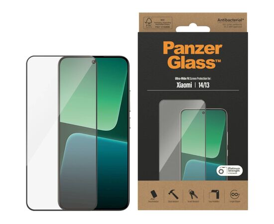 Стекло защитное PANZERGLASS Xiaomi 14 | 13 Ultra-Wide Fit (PG_8066) Стекло защитное PANZERGLASS Xiaomi 14 | 13 Ultra-Wide Fit (PG_8066)